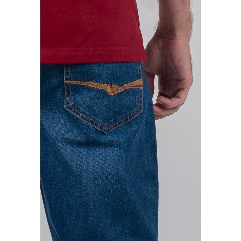 Quần jeans nam form rộng ống suông , thời thượng,trẻ trung, chất liệu cao cấp John Henry-JN20SS11-CL