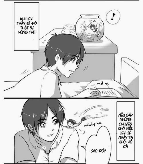 đại chiến titan - doujinshi levieren chapter 15 16