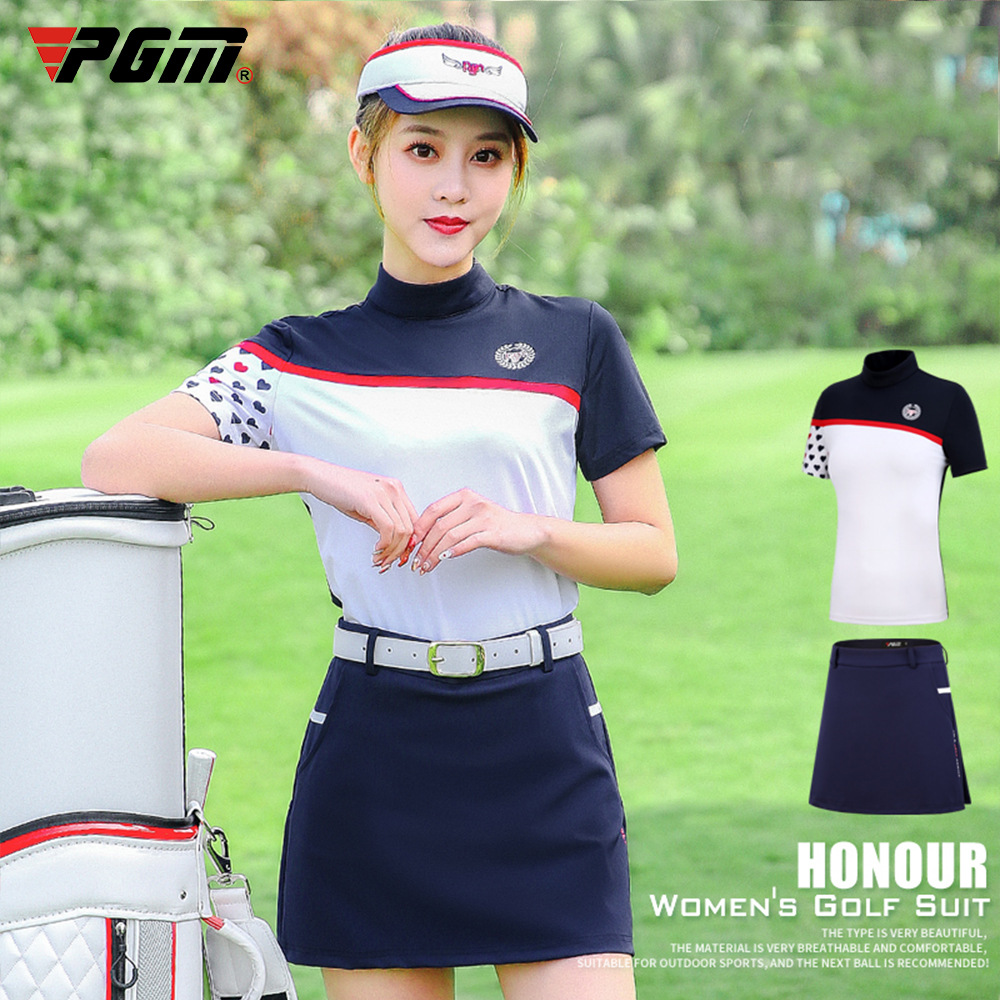 Fullset áo golf nữ YF176 và váy QZ045