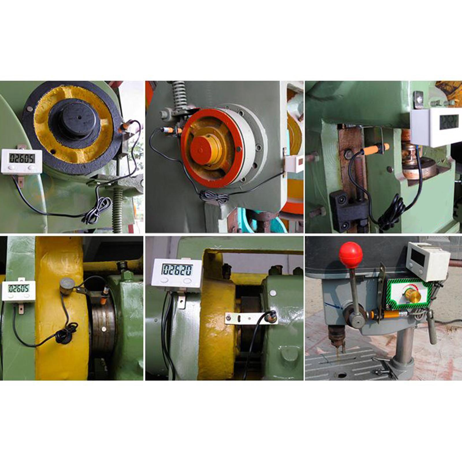Five Digit Induction Counter Industrial Electronic Digital Display LCD