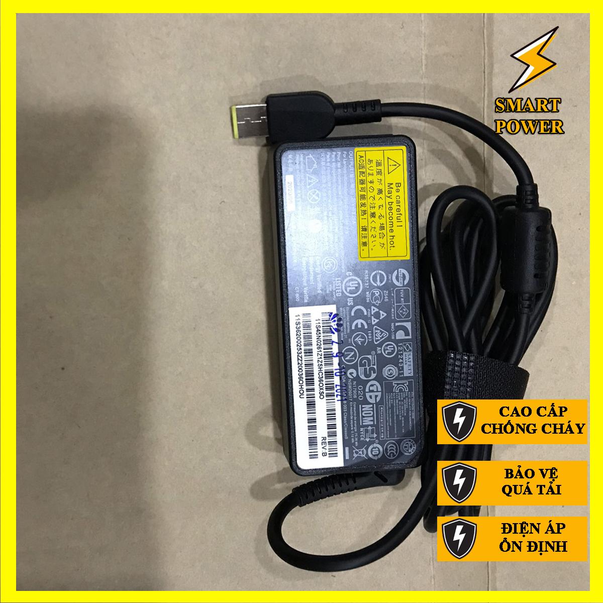 Sạc dành cho laptop Lenovo 20V 3.25A 65W - Sạc Zin - Hàng Chính Hãng