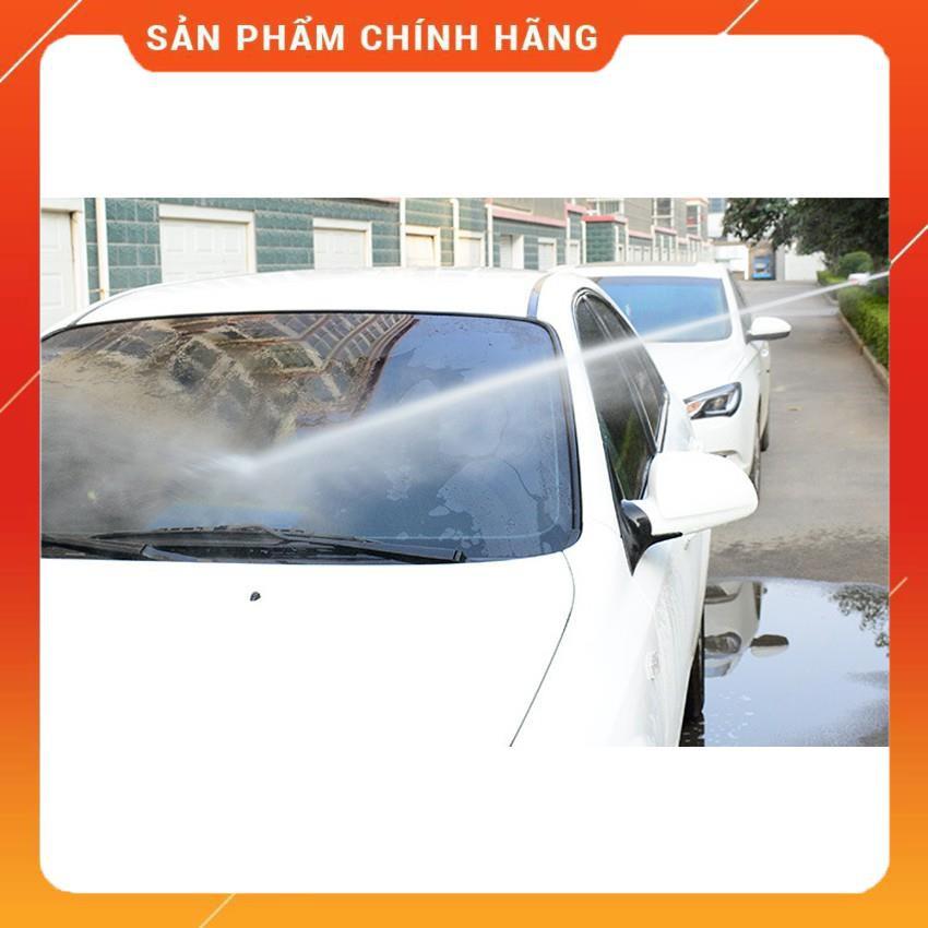 Vòi nước vòi phun nước rửa xe tưới cây tăng áp thông minh + bộ dây bơm nước cao cấp TLG 206810 đầu đồng,nối đen