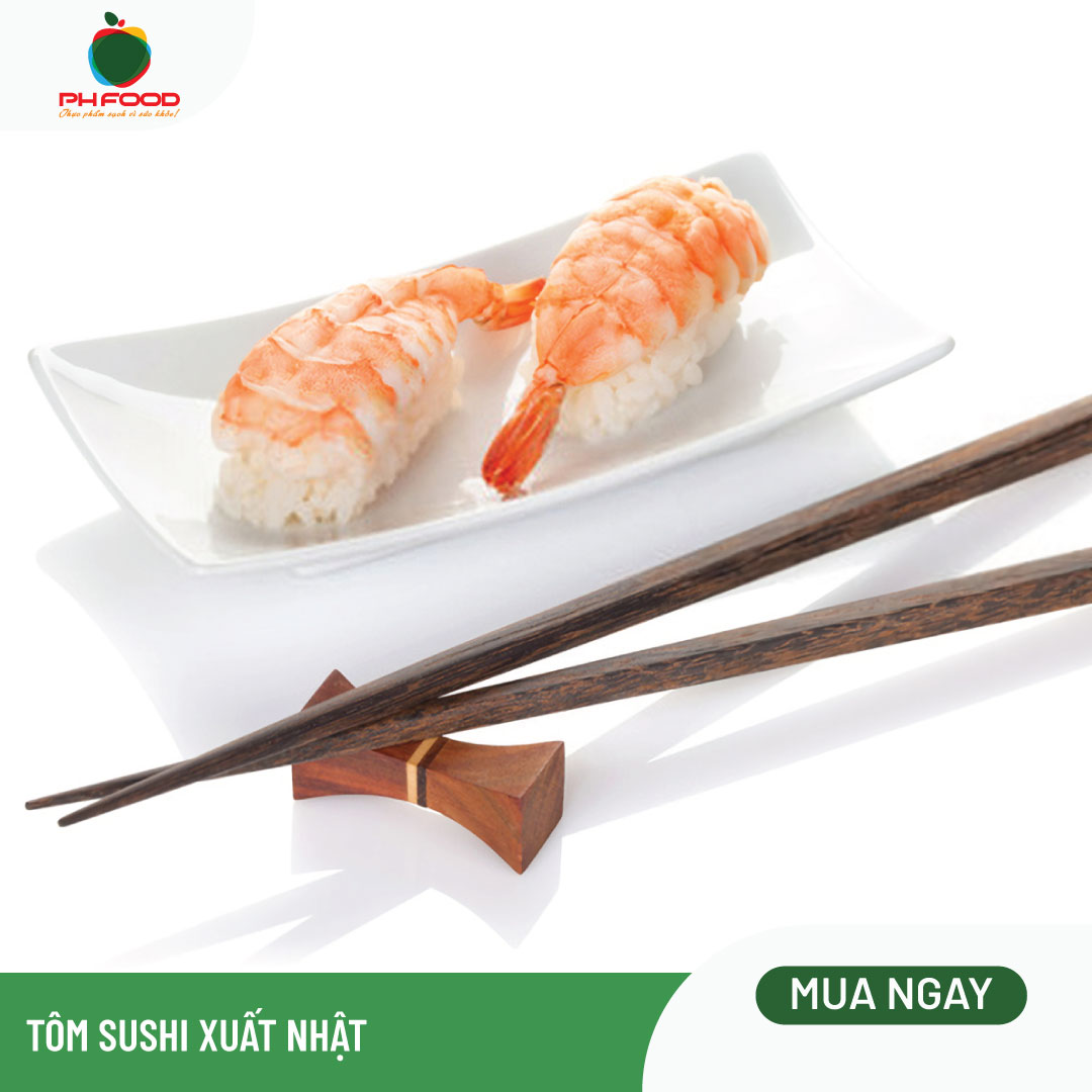 - Tôm Sushi Xuất Nhật - 500g