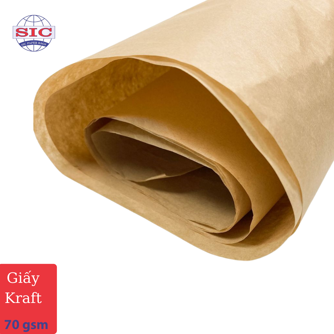 GIẤY KRAFT - GIẤY XI MĂNG  NHẬT BẢN DÙNG GÓI HÀNG, QUÀ TẶNG, VẼ RẬP, DÀY DẶN CHẤT LƯỢNG 70gsm KHỔ 72x102cm (ẢNH THẬT)