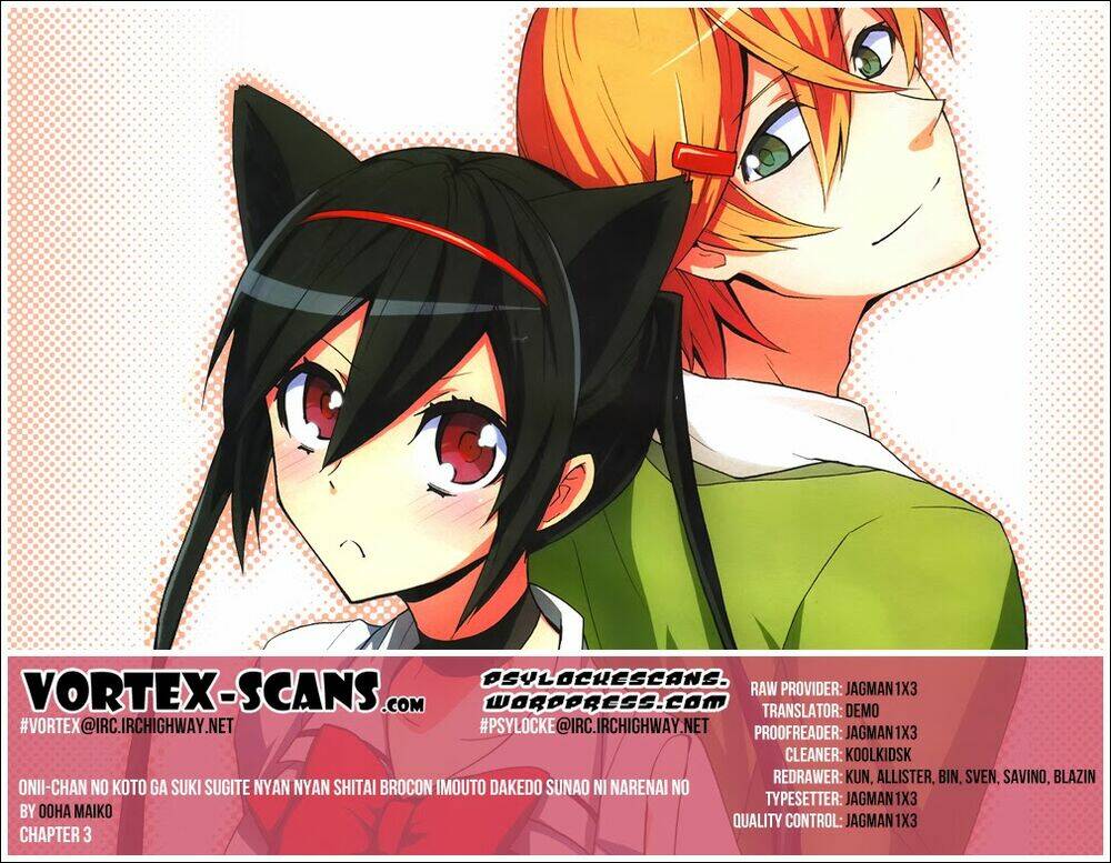 oniichan no koto ga suki sugite nyan nyan shitai burakon imouto dakedo sunao ni narenai no chapter 3 3