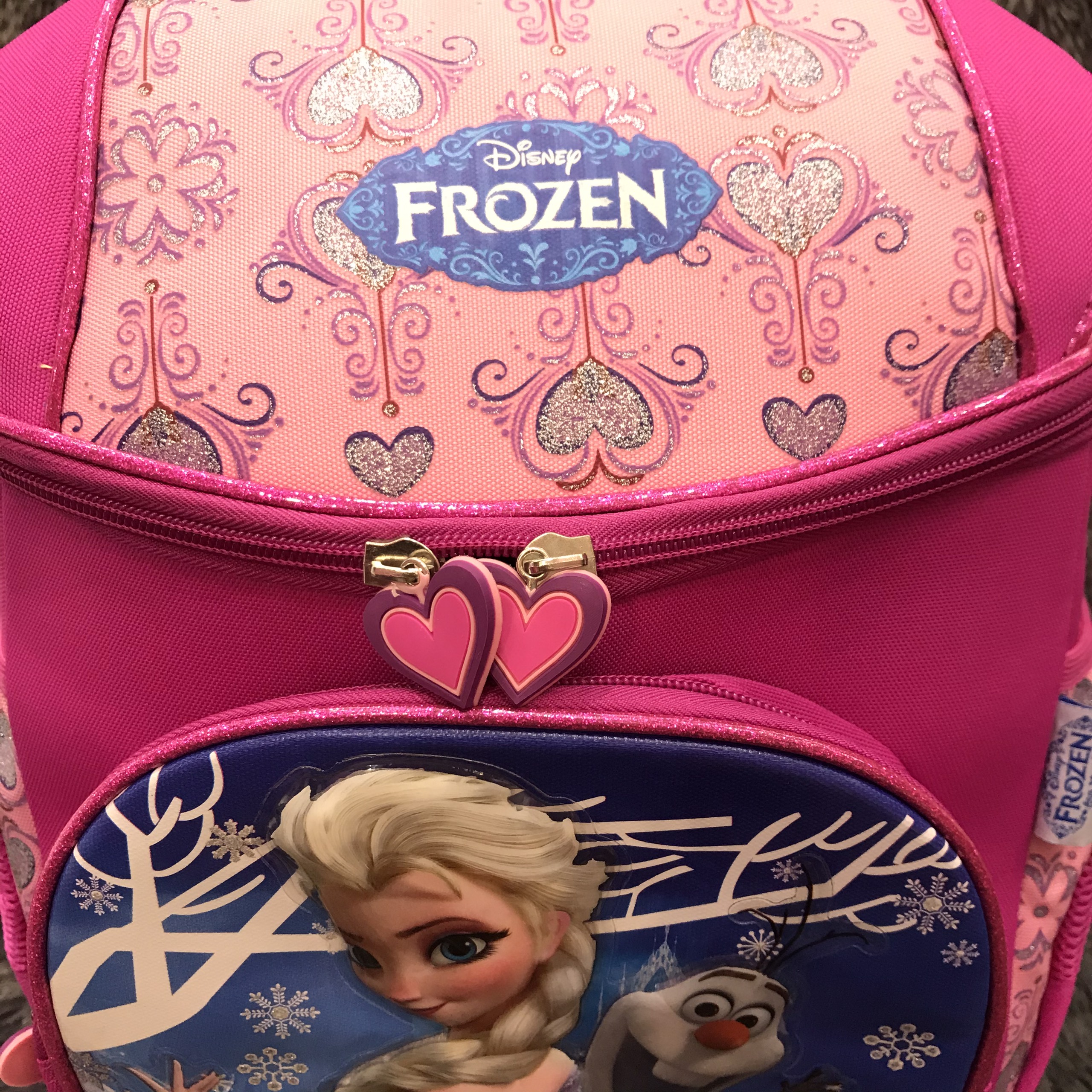 Balo phù chống gù lưng 15''cao cấp hình Frozen - BLHFZ15E
