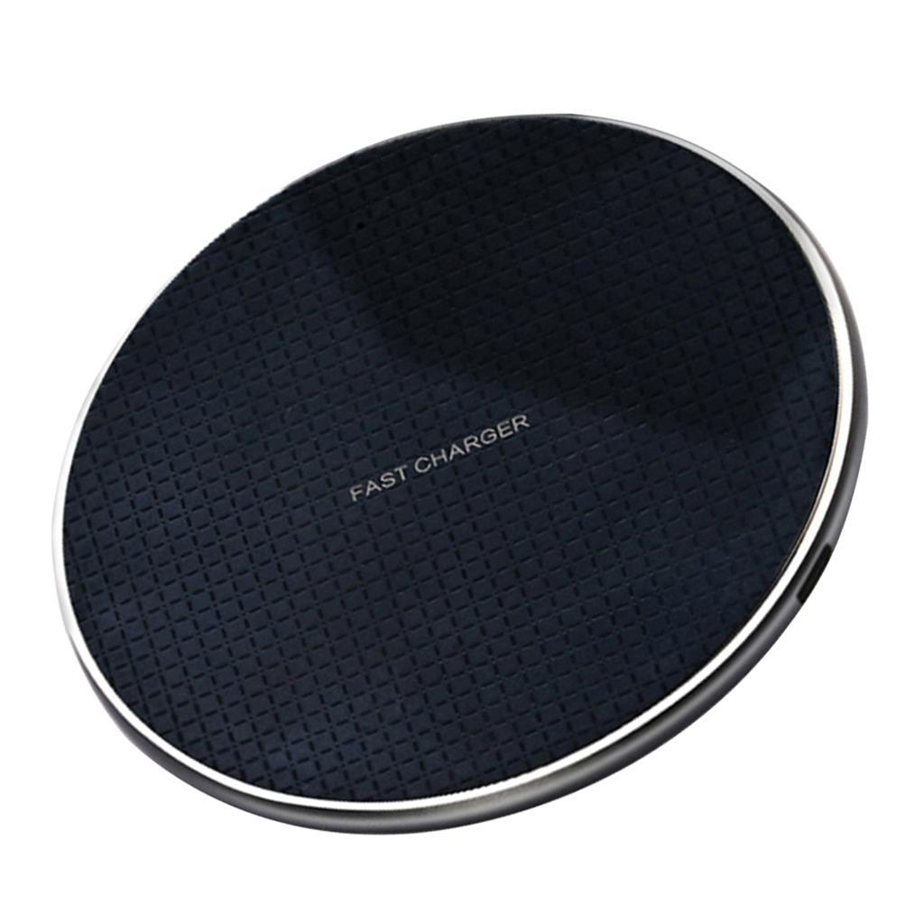 Wireless K8 Fast 10W Charger for XR X S10 S9 S8+ - , 101x6.6mm Black