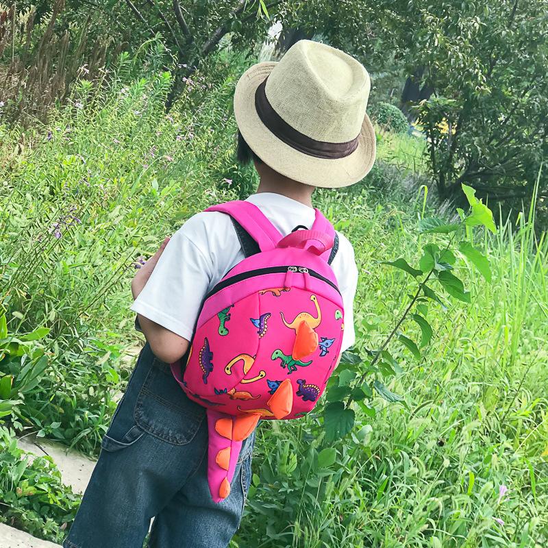 Trẻ Em Hoạt Hình Dễ Thương Khủng Long Sang Trọng Ba Lô Chống Mất Túi Sáng Tạo Với Khủng Long Đuôi Khủng Long Sang Trọng Ba Lô Quà Tặng Cho Bé