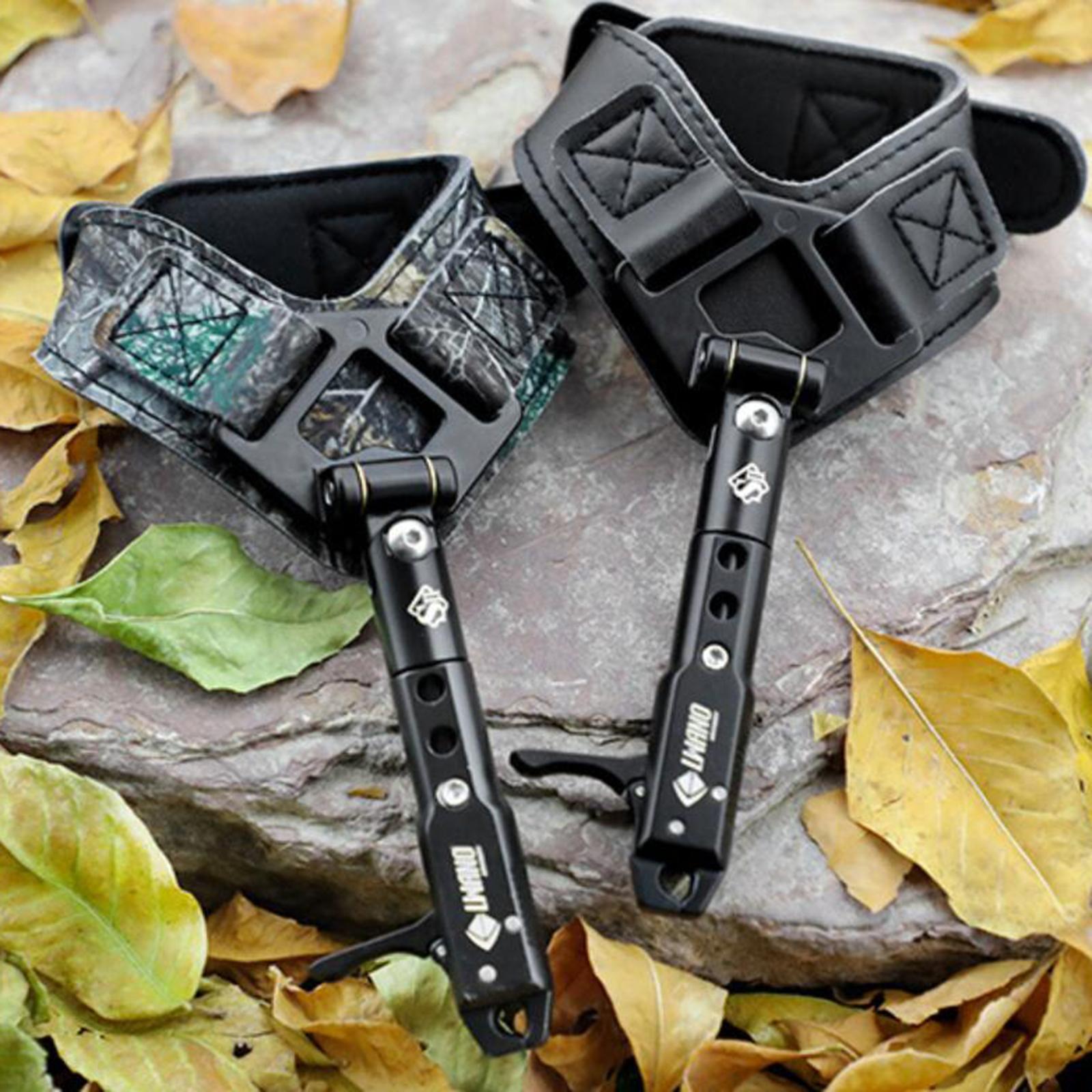 Archery Release Aid Adjutable Wrist Strap for Archery Compound Bow