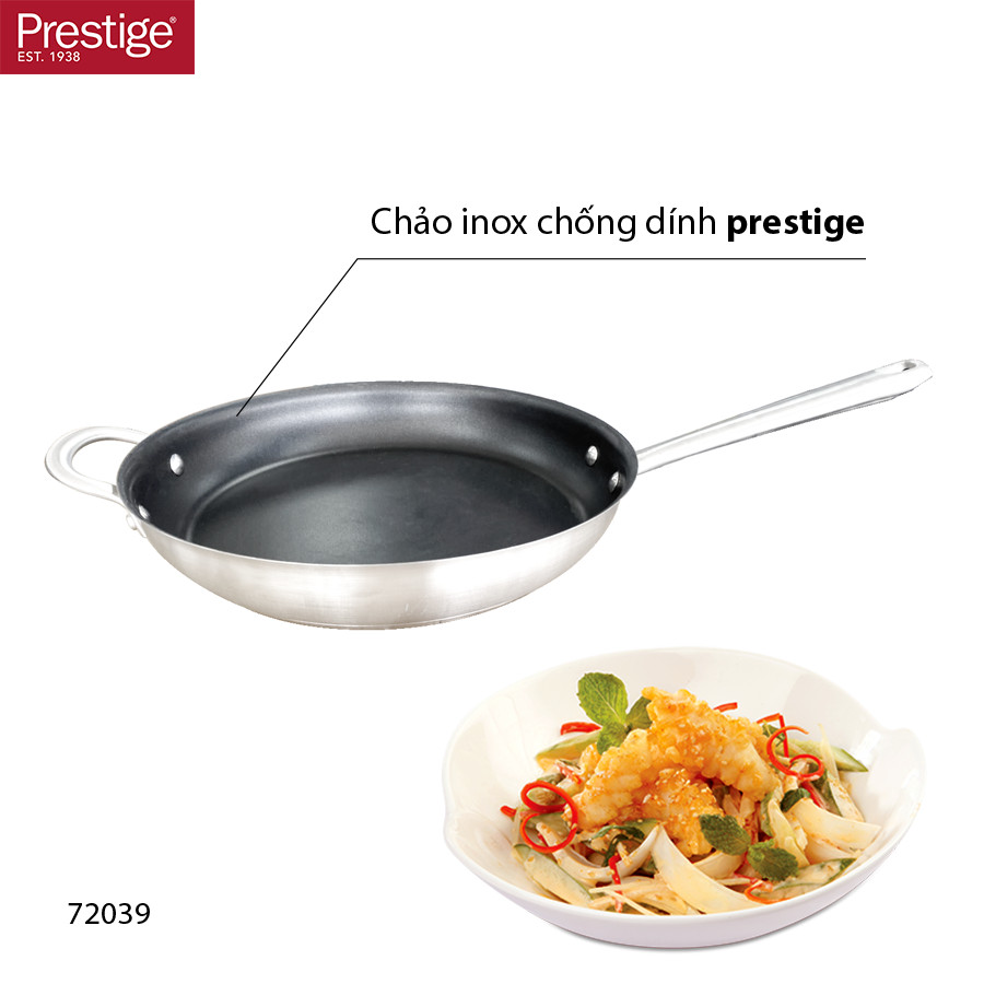 Chảo Chống Dính Prestige Có Tay Cầm Phụ 30cm