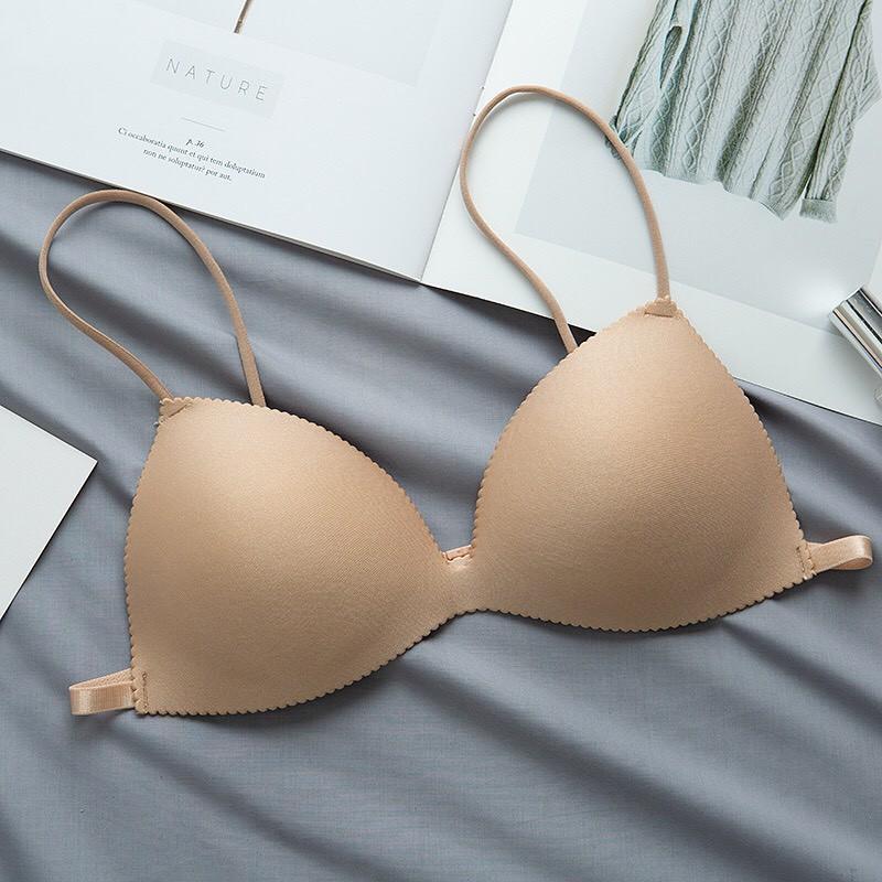 Áo Ngực Su Dây Mảnh Áo Bra Mút Mỏng Đẹp A818