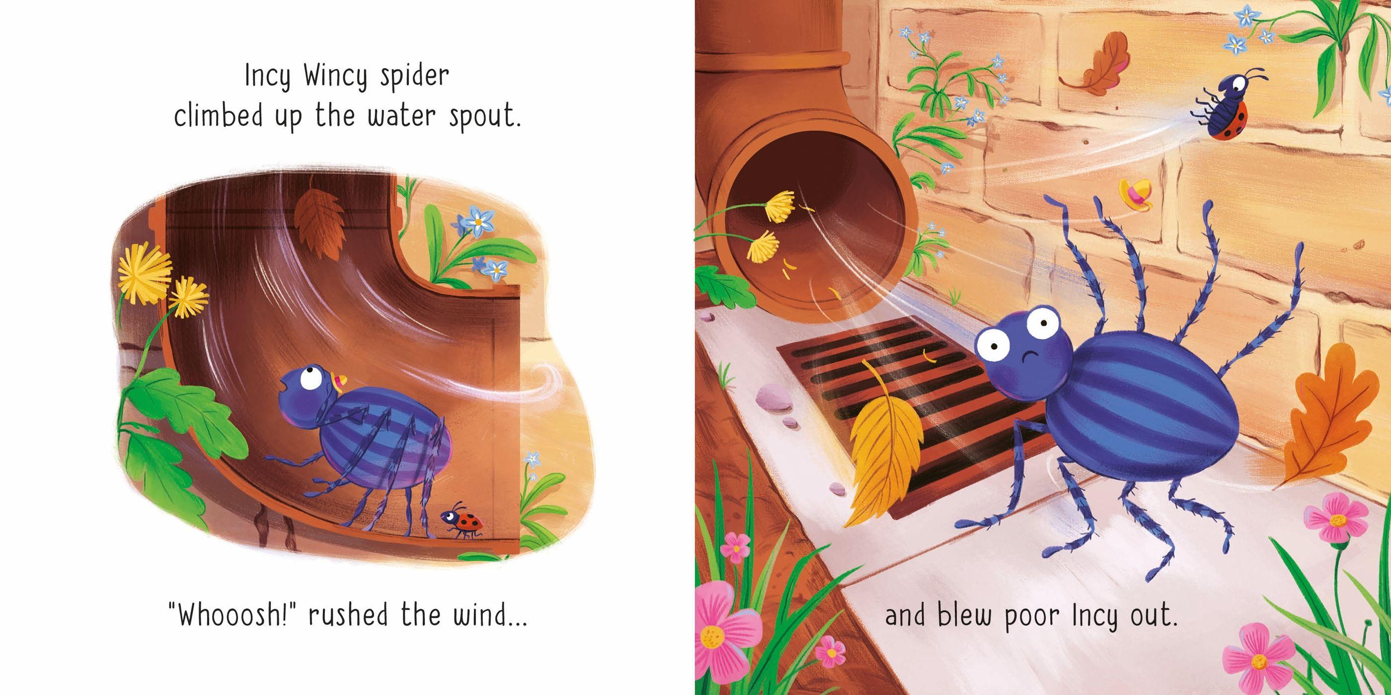 Usborne Little Board Books: Incy Wincy Spider