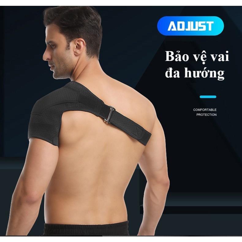 Đai cố định khớp vai AOLIKES A-1692 bảo vệ, cố định khớp xương vai sport shoulder support