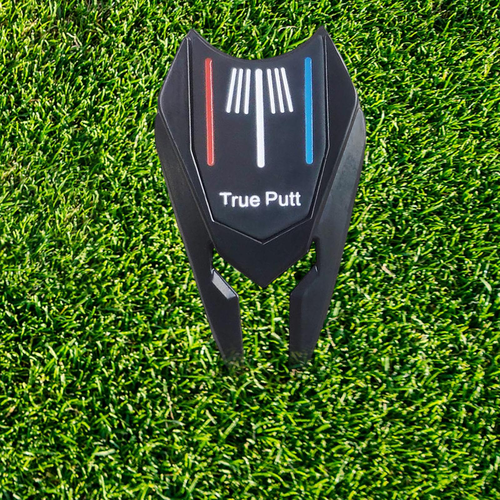 Divot Repair Fork Line Marker Golf Accessories Alignment Tool for Pitch Mark Repair Golfer