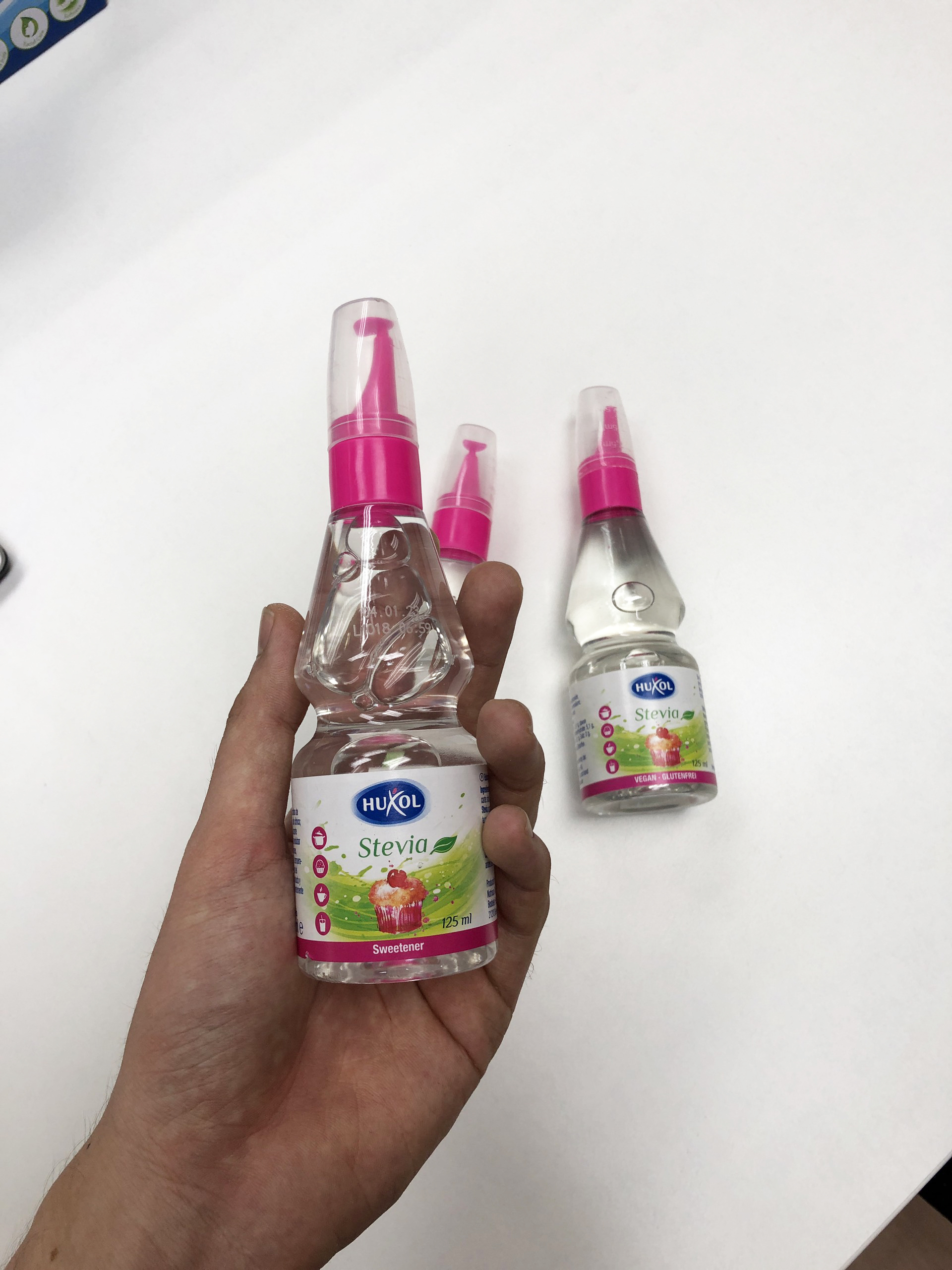 Combo Đường Ăn Kiêng Sweetener Huxol - 1xCỏ Ngọt Stevia 125ml-2xOriginal 200ml - Nhập khẩu từ Đức - Dành cho người tiểu đường, giảm cân, cao huyết áp