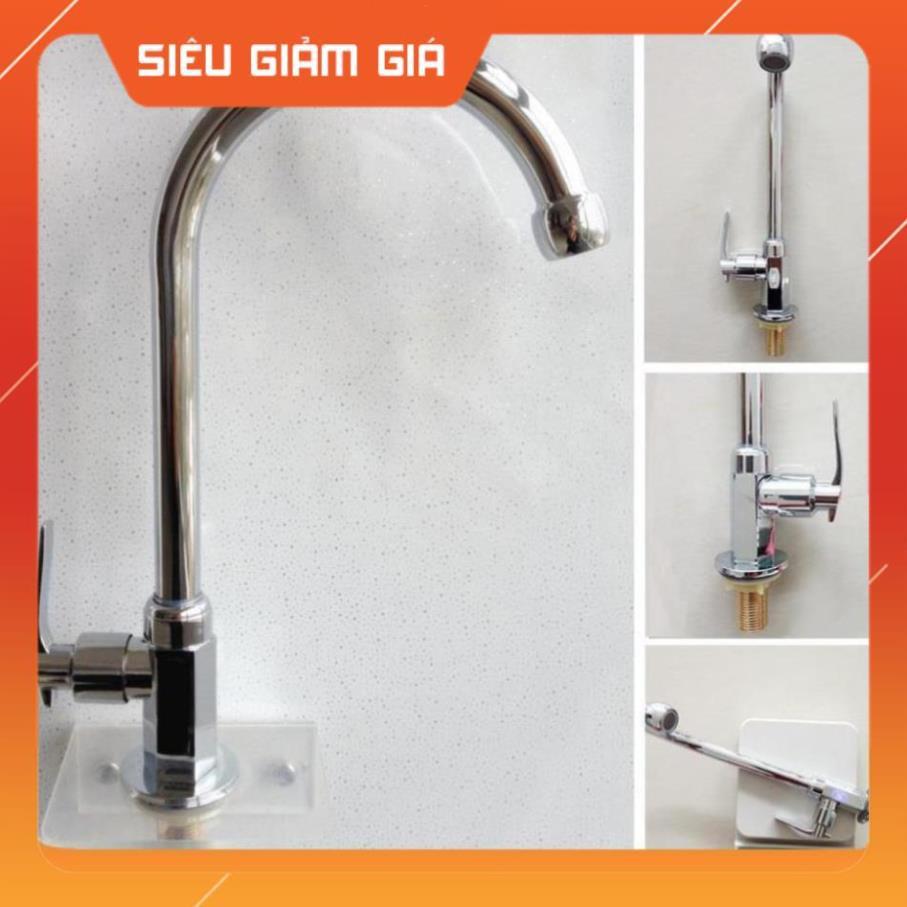 Vòi nước bằng inox 304 thiết kế hiện đại dành cho bồn rửa chén 206806