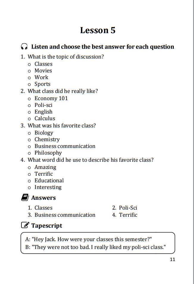 Sách 100 Bài Luyện Nghe Tiếng Anh