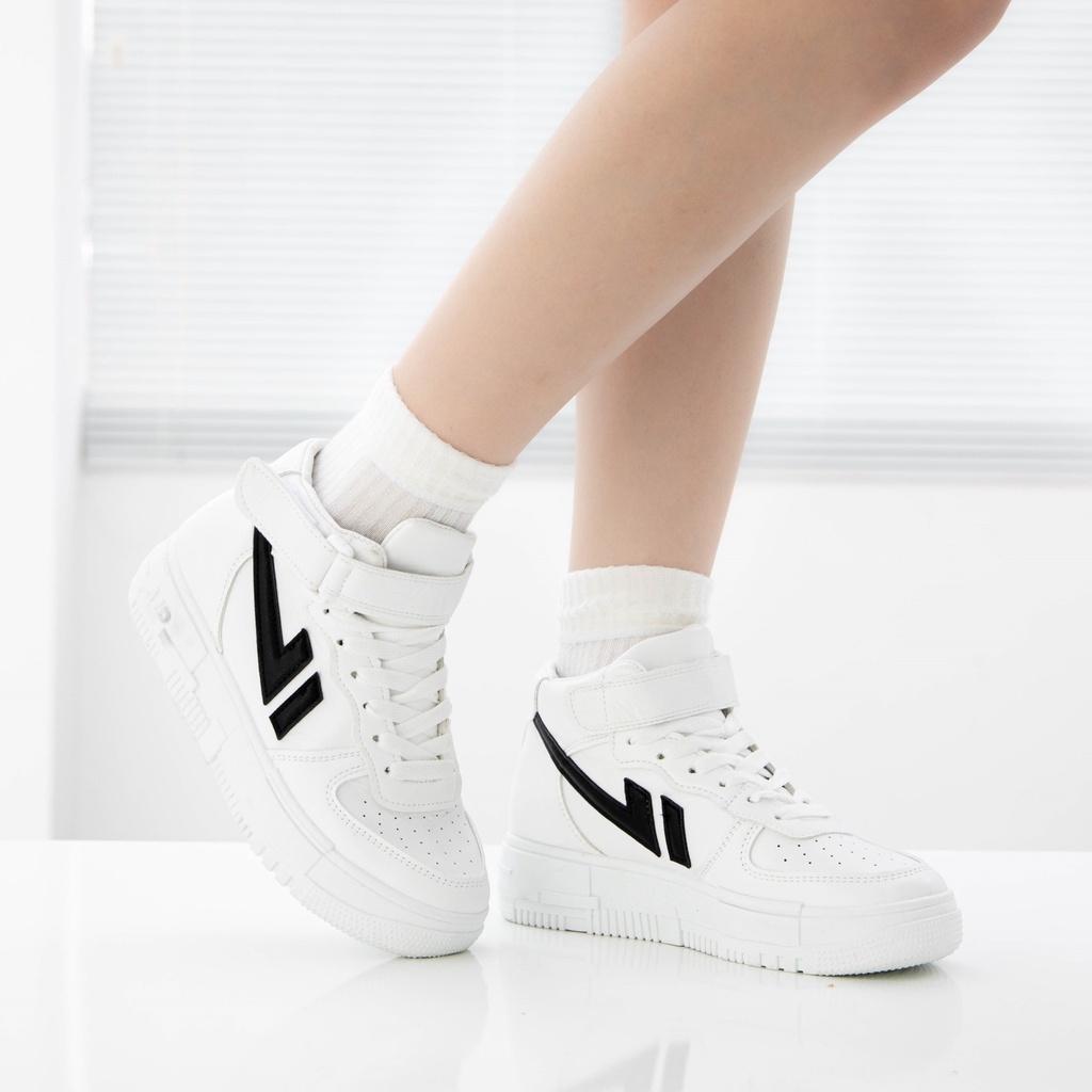 Giày Thể Thao Nữ thời trang MWC giày sneaker cổ cao năng động trẻ trung siêu hot NUTT- 0597