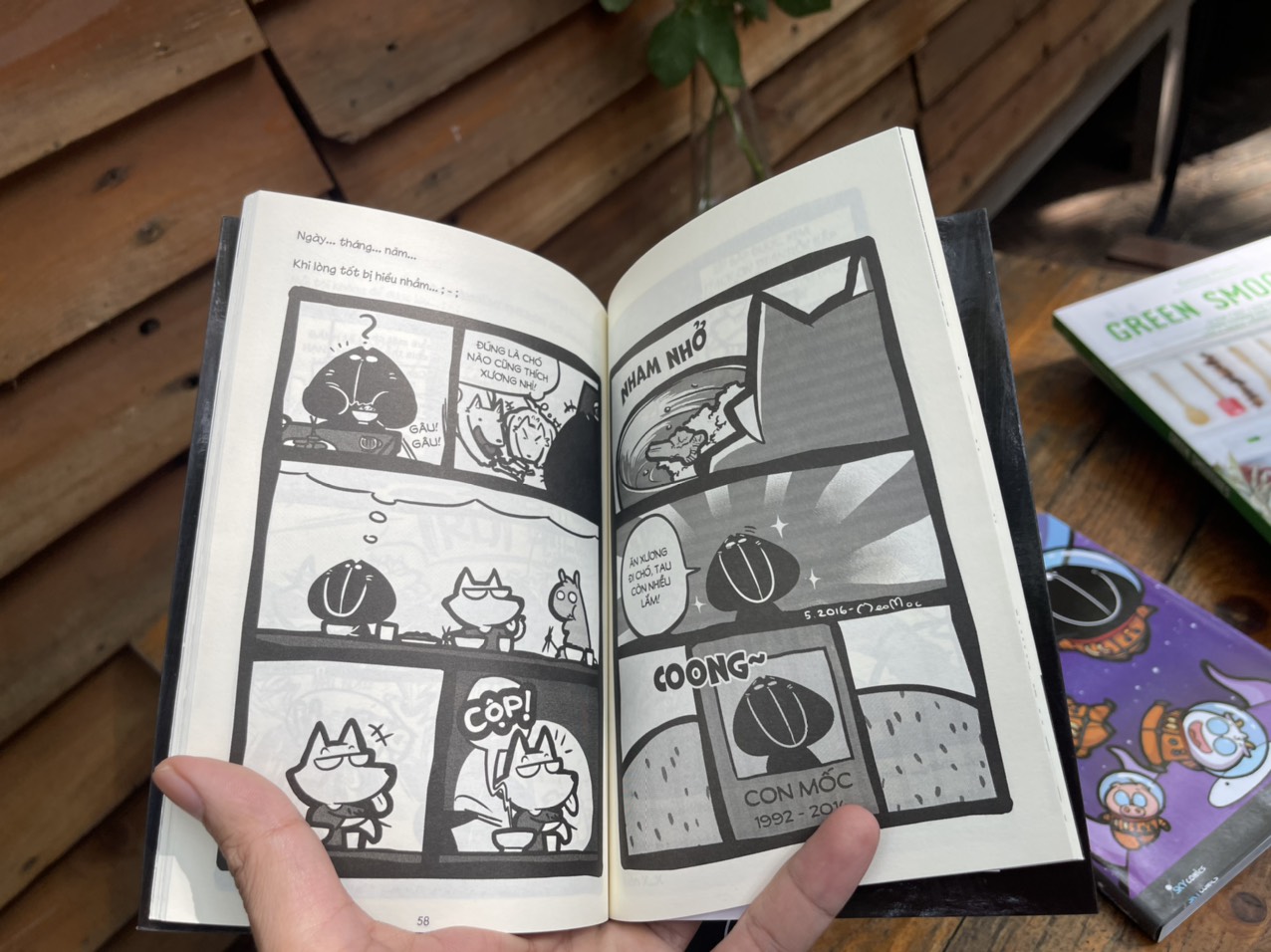 MÈO MỐC BLACK BOOK - TẬP 1,2,3 - Mèo Mốc – Skybooks – bìa mềm