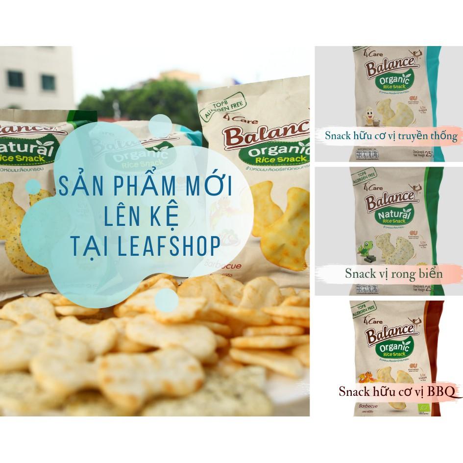 Bánh snack gạo vị rong biển 4Care Balance 25g