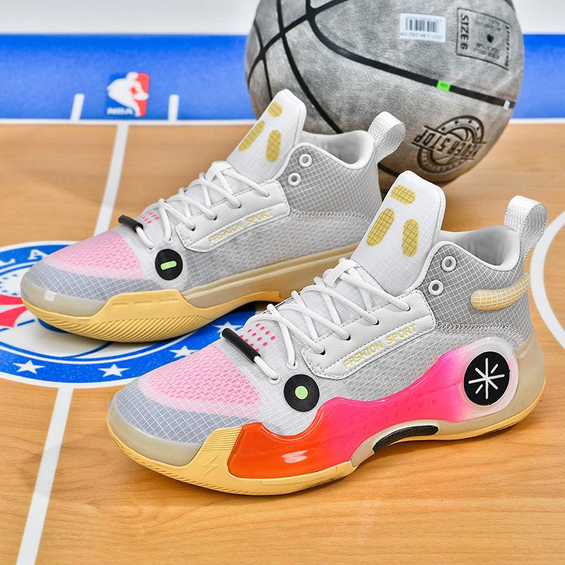 Giày bóng rổ nam Bohable đệm giày thể thao ngoài trời không trượt Color: A33 dingfang Shoe Size: 37