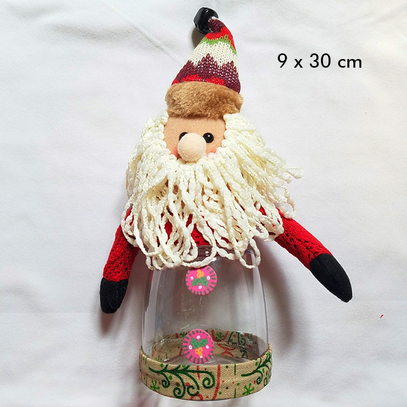 Hộp đựng bánh kẹo giáng sinh hình ông già Noel