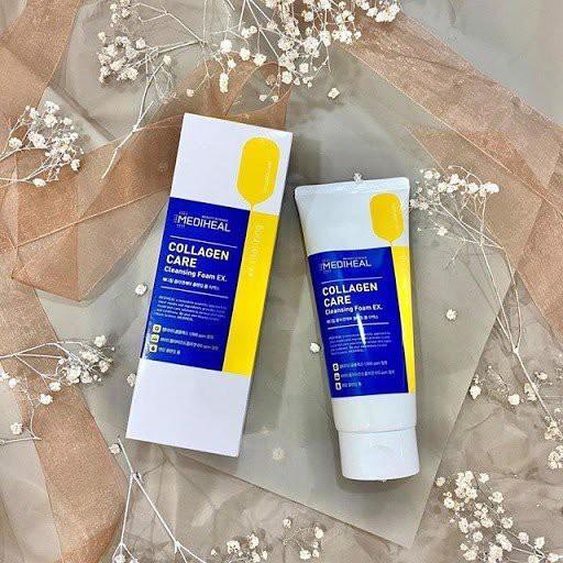 Mediheal Sữa Rửa Mặt Collagen Giúp Săn Chắc Da Collagen Care Cleansing Foam EX 170ml
