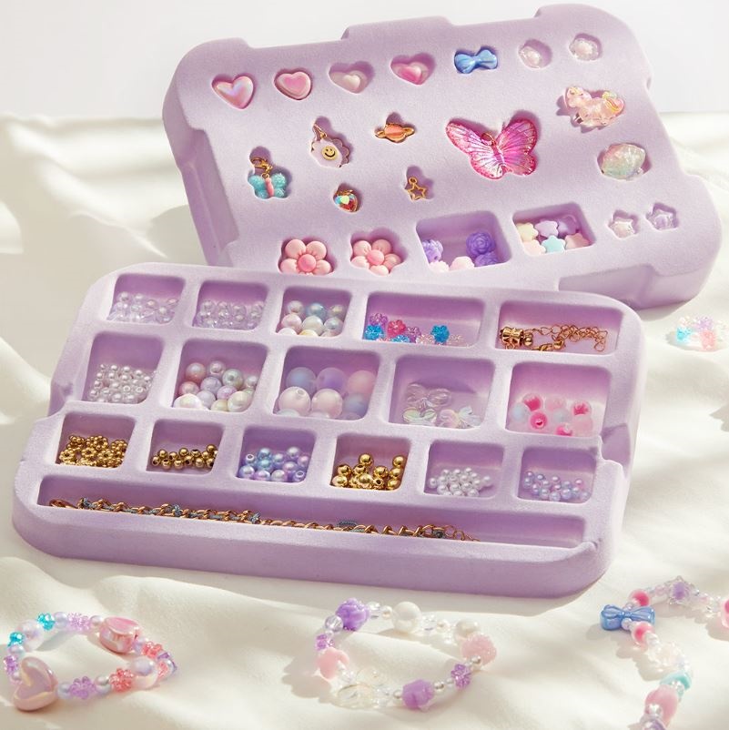 Đồ Chơi Charm Thiết Kế Vòng Cổ, Vòng Tay Cho Bé Gái DIY Mideer Charm Bracelet Making Kit