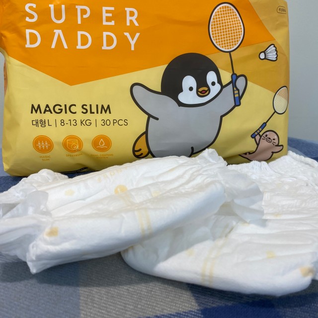Tã Quần/Dán Super Daddy New Magic Slim Quần/Dán đủ size S/M/L/XL/BIGSIZE/KIDSIZE