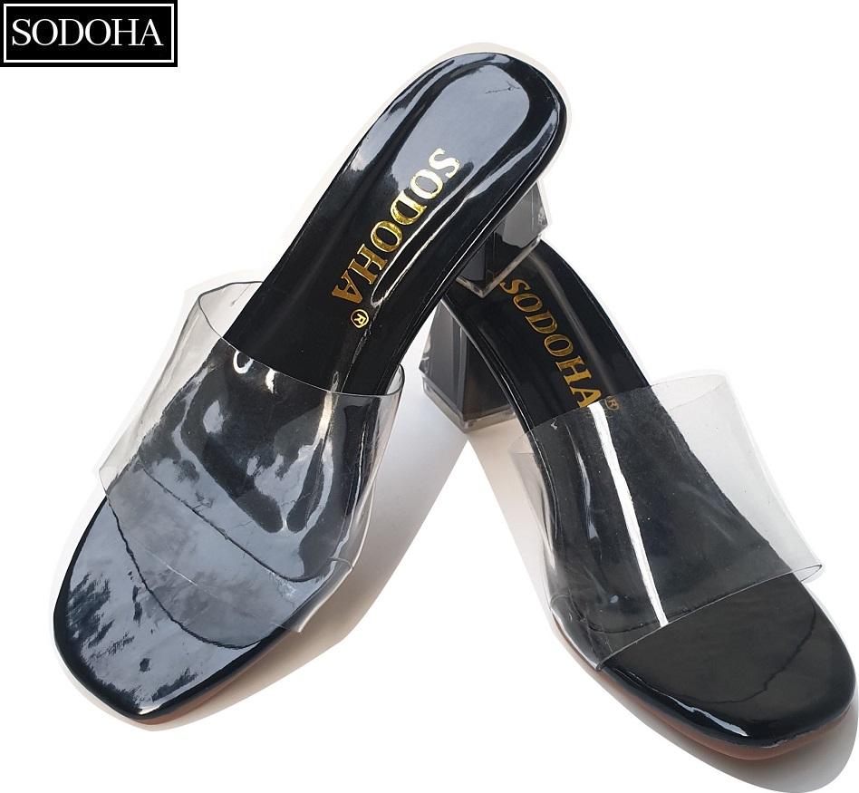 Dép nữ cao gót SODOHA SDH-2552 đế cao 7cm