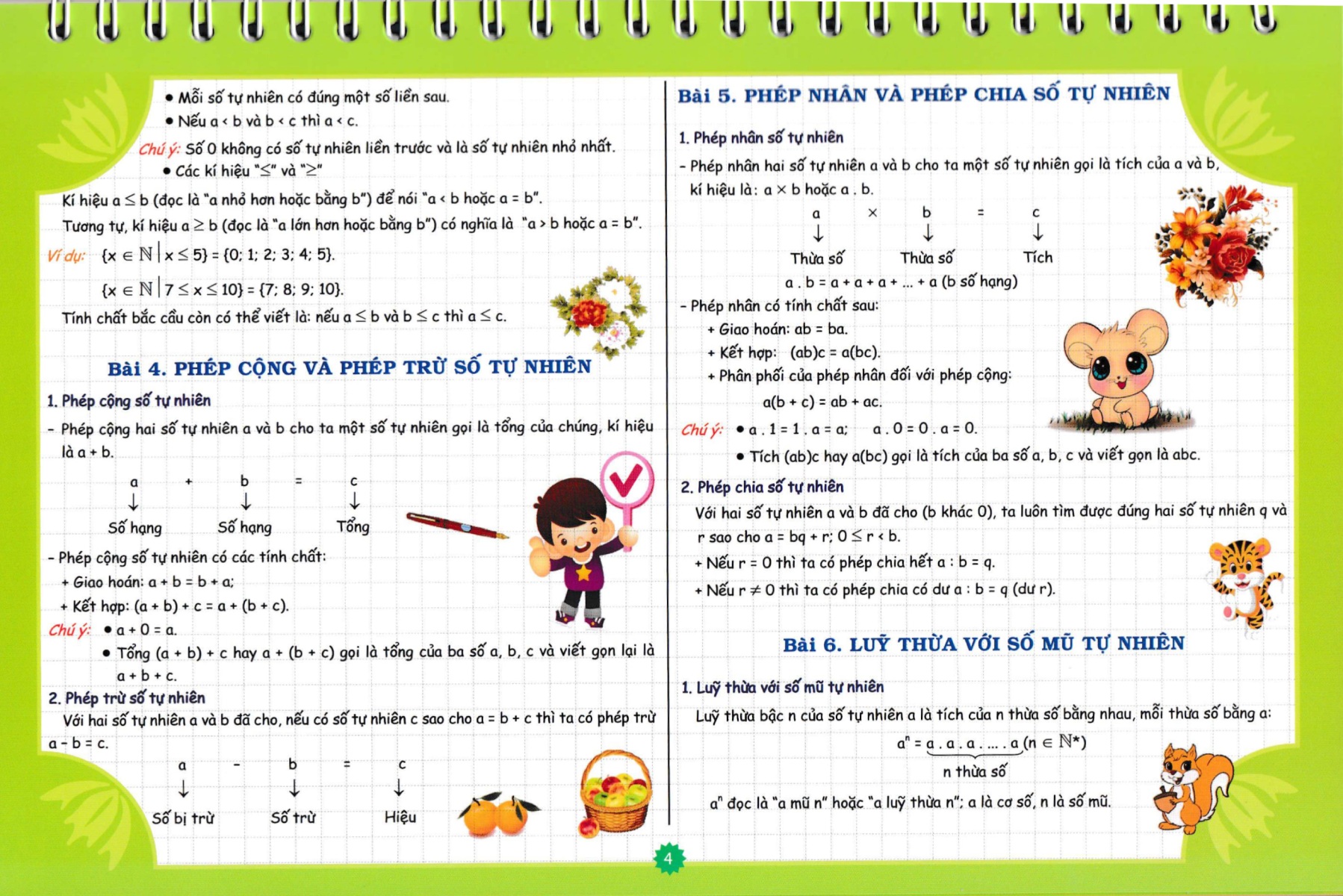 Bộ Lịch Kiến Thức Cần Nhớ Môn Toán Cấp II (Dùng Chung Các Bộ SGK Hiện Hành) - HA