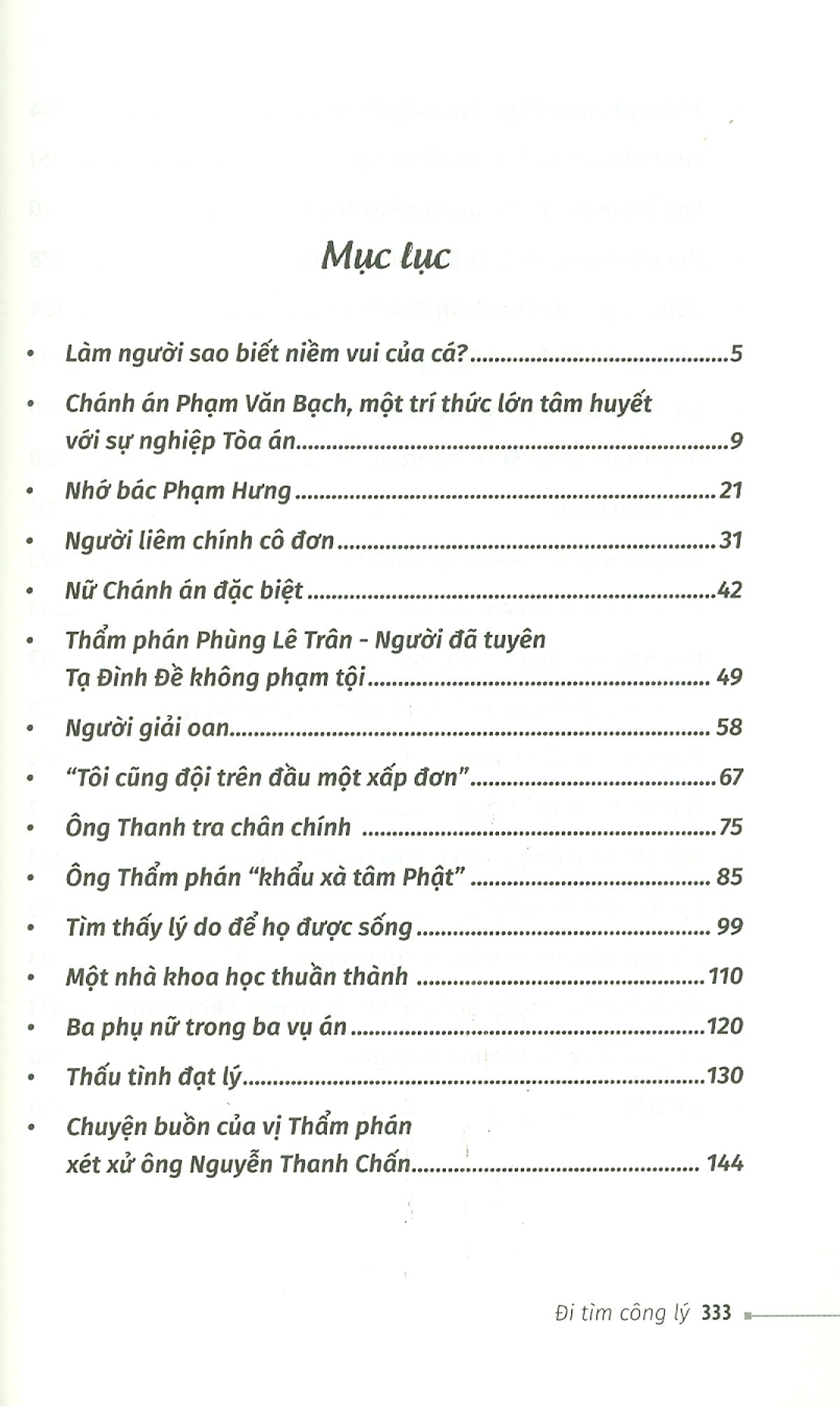 Đi Tìm Công Lý (Tái Bản 2023)