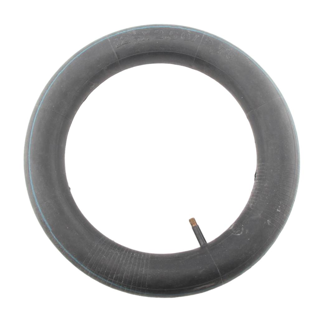12.5"X2.75" 12.5-2.75 12.5/2.75 BLACK RUBBER TYRE INNER TUBE BENT VALVE STEM