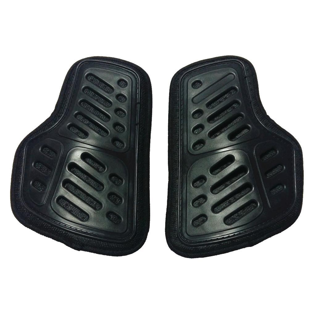 Durable Adults Built-in Chest Protector Gear Pads Guard for ATV Black