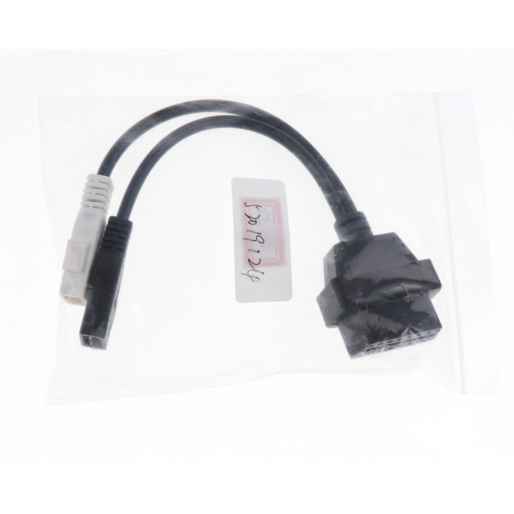 Xe Xe 2X2 Pin Adapter Giao Diện Cáp OBD2 OBDII Chuyển Đổi Bộ