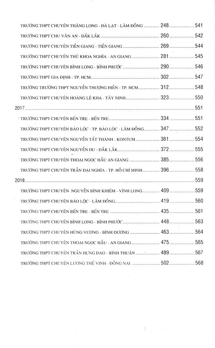 Tổng Tập Đề Thi Olympic 30 Tháng 4 Tiếng Anh 10