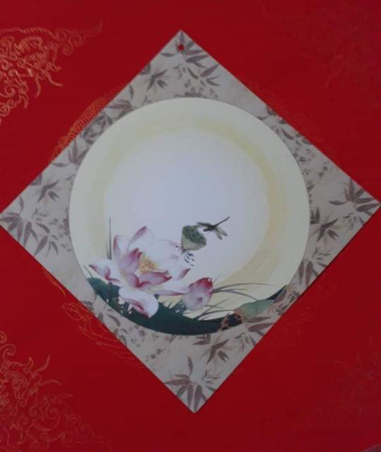Combo 10 tờ Giấy viết thư pháp hình thoi 25x25cm giá 30k/10 tờ