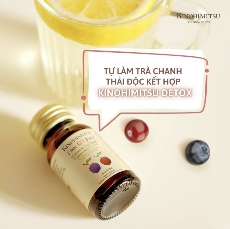 Nước Uống Thanh Lọc Cơ Thể Kinohimitsu D' Tox Plum Juice