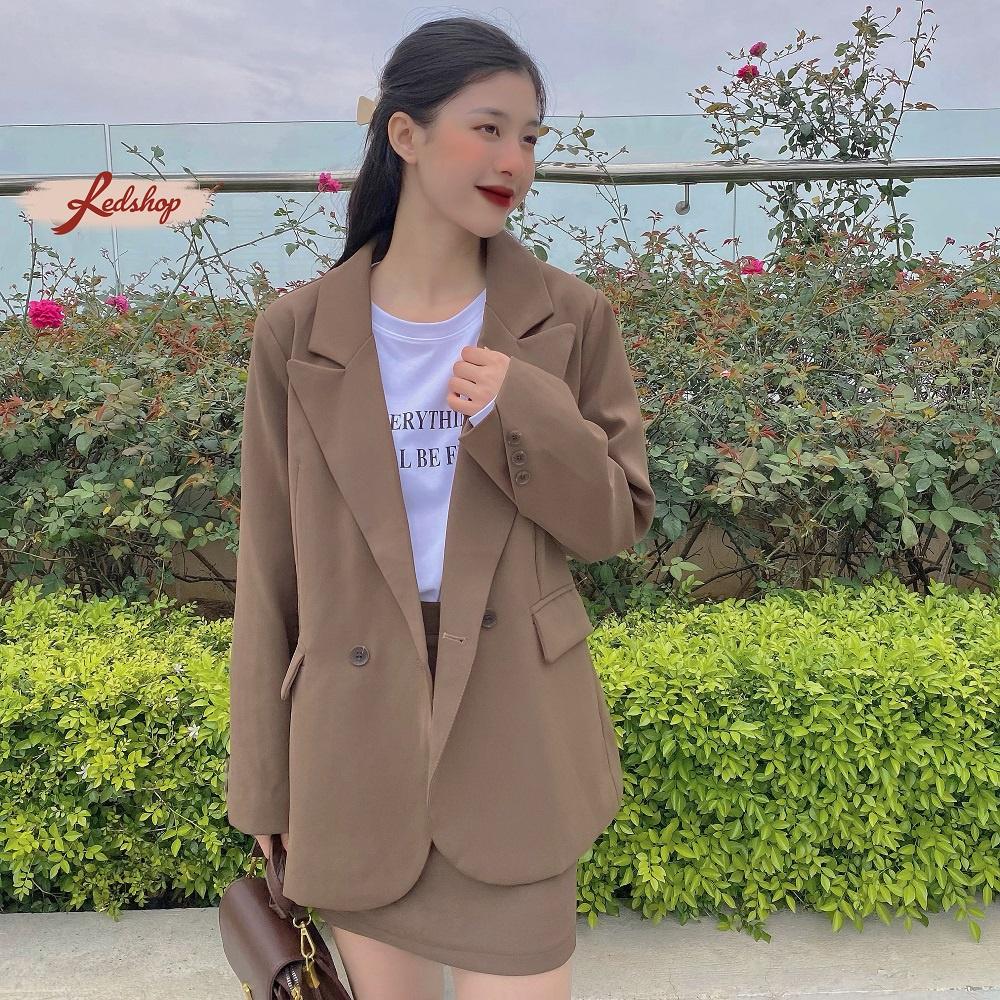 Áo khoác Blazer xẻ tà sau lưng phong cách Hàn Quốc Red Shop 29964
