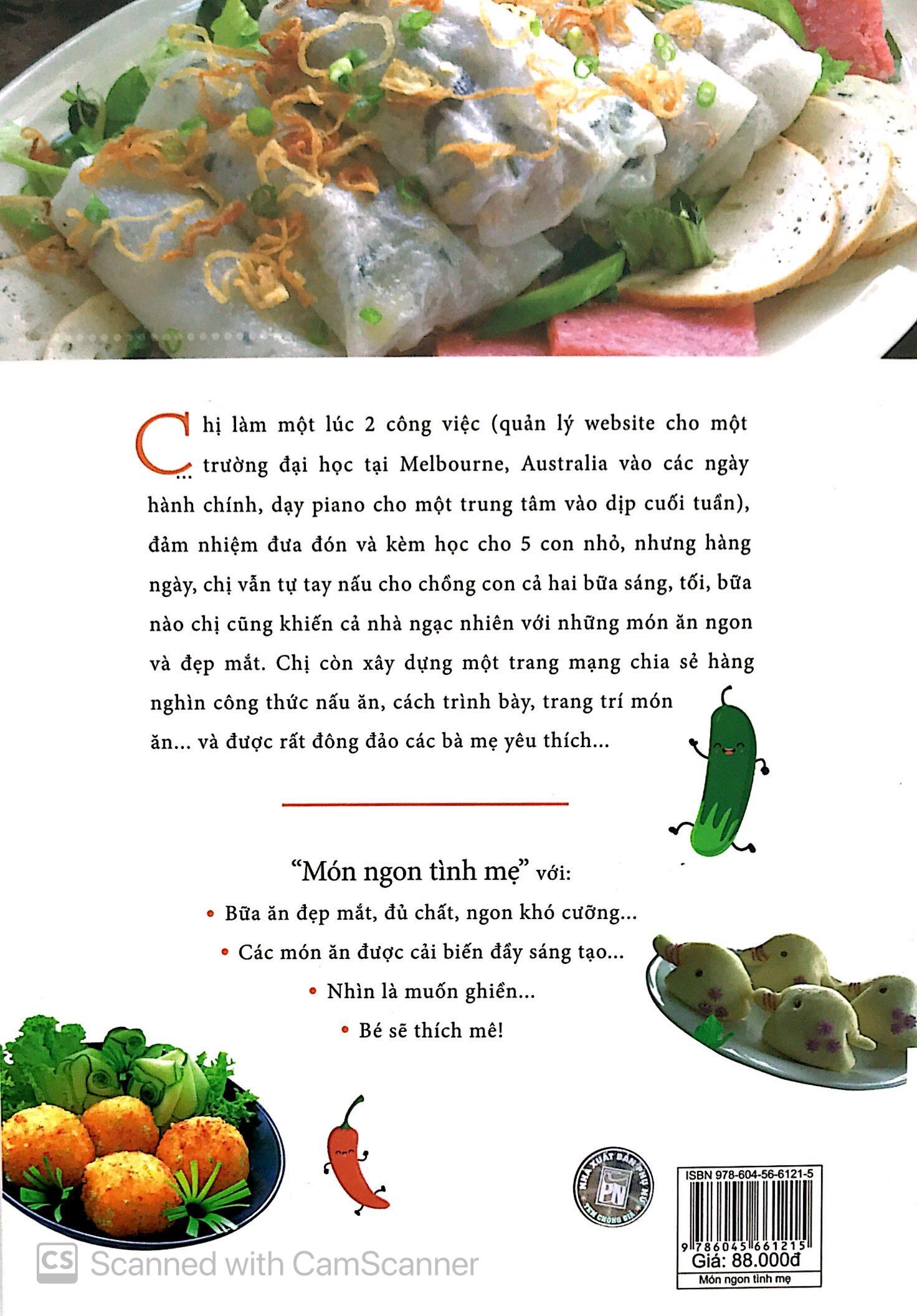 Món Ngon Tình Mẹ - 56 Thực Đơn Hấp Dẫn Cho Con