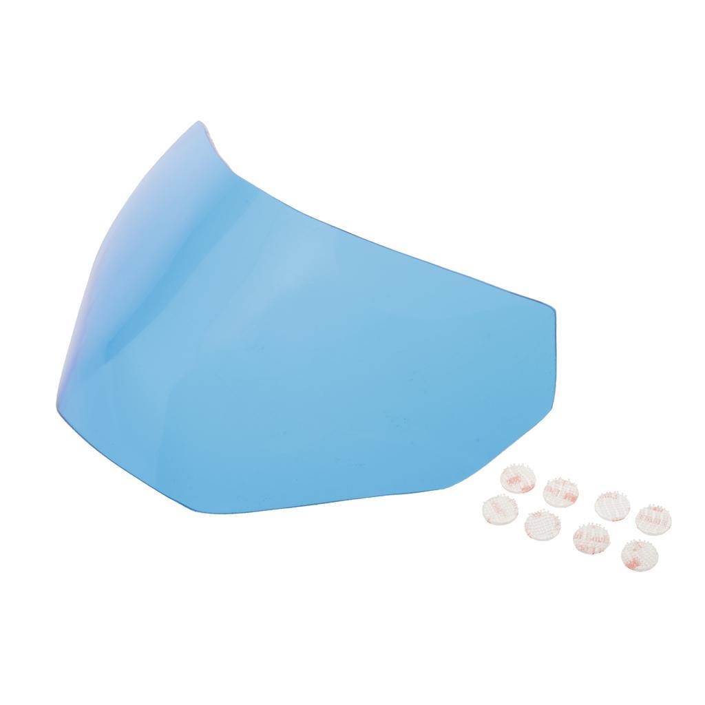 Motorcycle Headlight Protector Guard Coner For   2013-2016 Blue