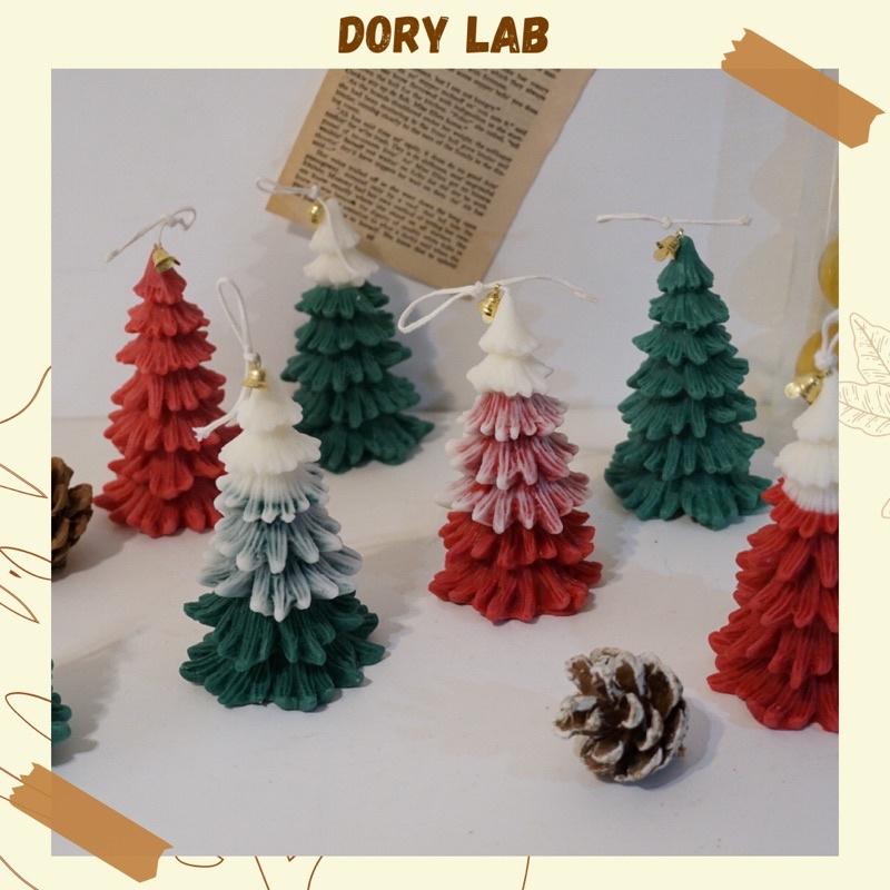 Nến Thơm Hình Cây Thông Giáng Sinh Không Khói, Phụ Kiện Decor Chụp Ảnh - Dory Lab