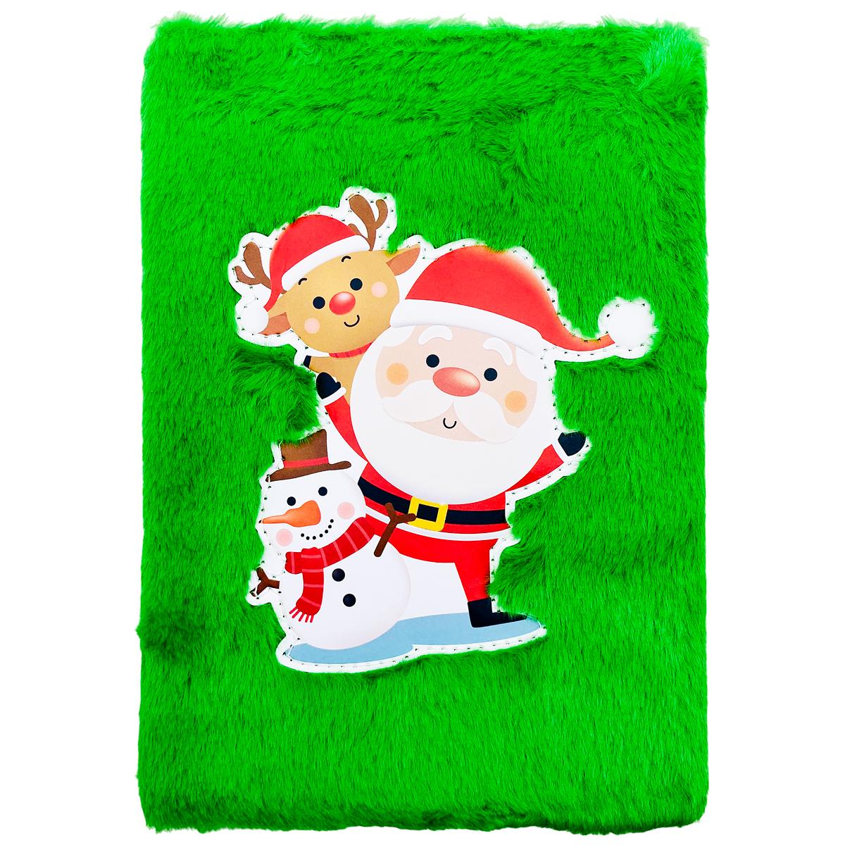 Sổ Tay Mini Giáng Sinh A5 - Kẻ Ngang - 80 Trang 90gsm - MP CH24024 - Màu Xanh Lá