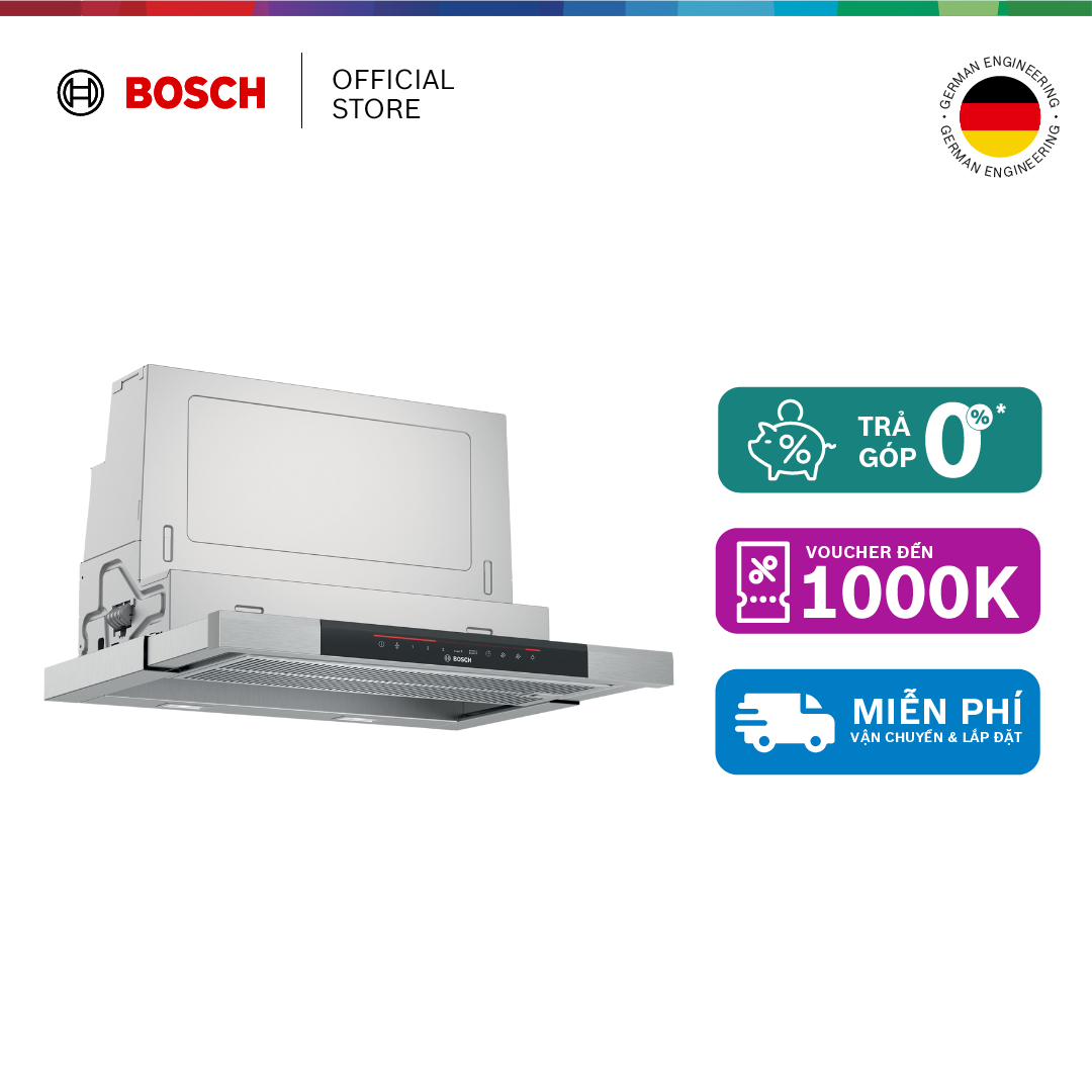 Máy hút mùi âm tủ Bosch DFS067K51 - Series 8 (60cm) - Hàng chính hãng