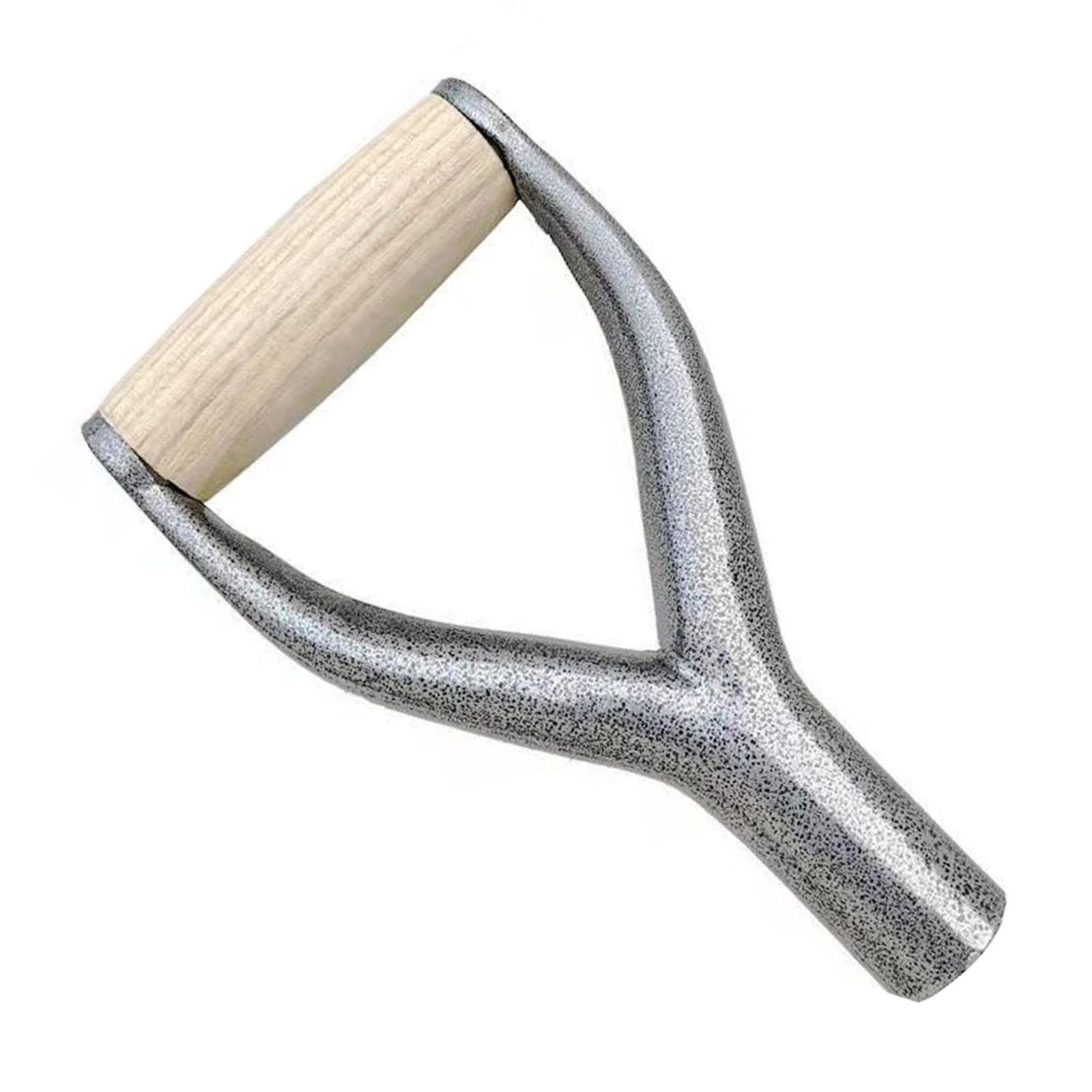Shovel Handle Grip Replacement Iron Handle D Handle Snow Shovel Handle Spade