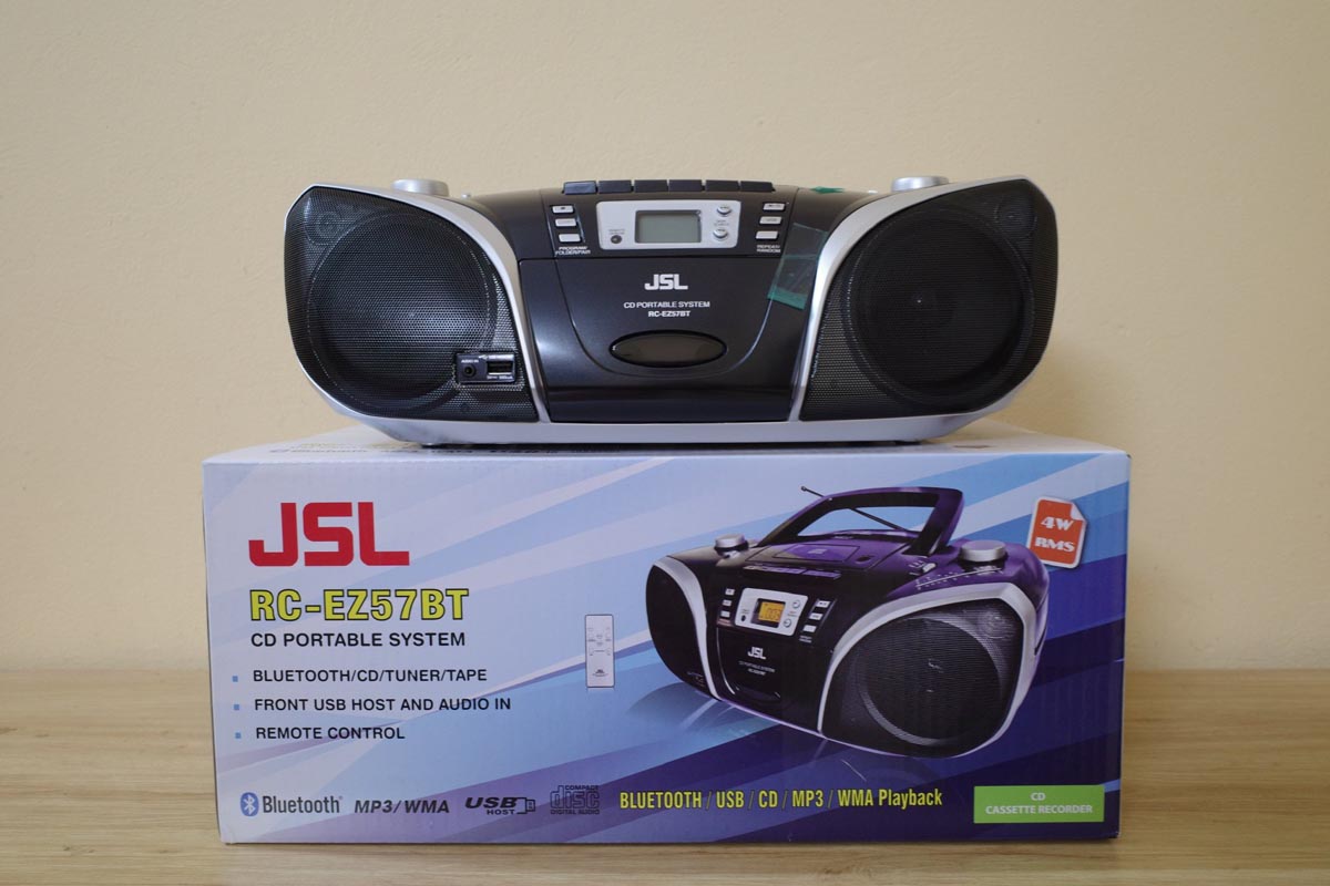 Máy Cassette JSL RC-EZ57BT (Bluetooth) (Hàng nhập khẩu)