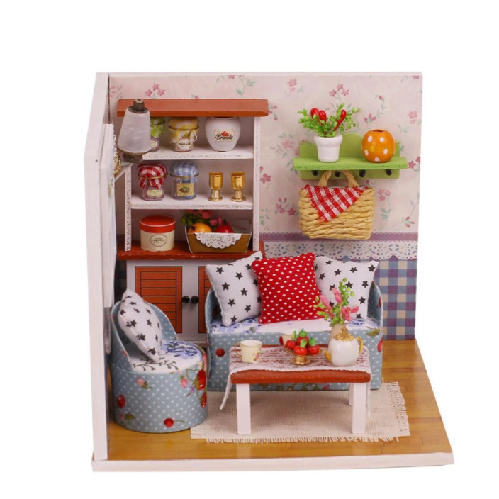 Mô hình nhà gỗ búp bê DIY - Warm Memories M004