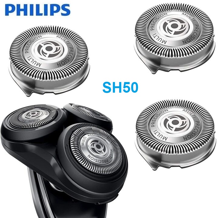 Bộ lưỡi dao cạo râu khô và ướt Philips SH50 - HÀNG NHẬP KHẨU
