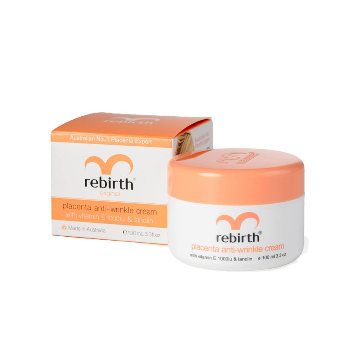 Combo Son Dưỡng Ẩm Nhau Thai Cừu Rebirth +  Kem Dưỡng Ẩm ngừa nám, ngừa Lão Hóa Nhau Thai Cừu Rebirth