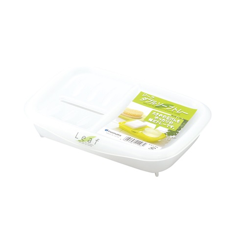 Khay nhựa đựng xà bông cao cấp Leaf - Nội địa Nhật